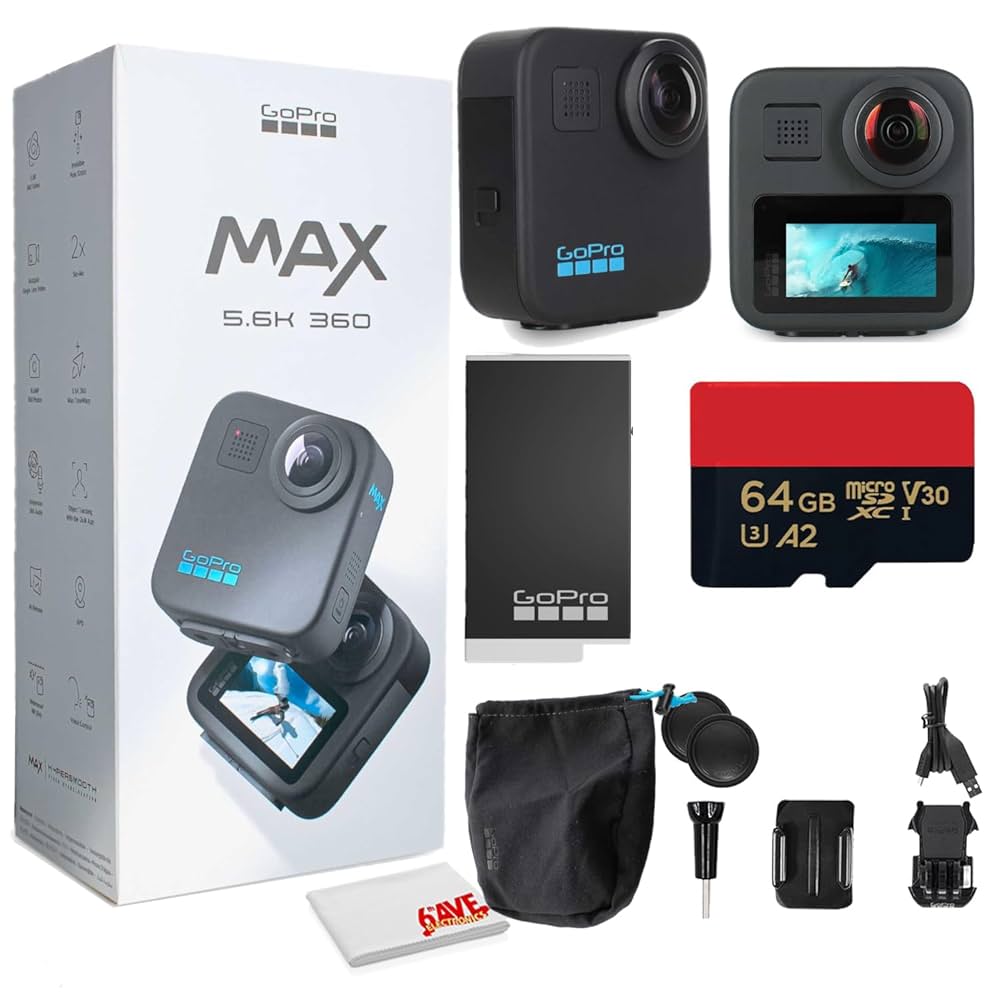 Amazon | GoPro MAX 360 (2025) アクションカメラ デュアル